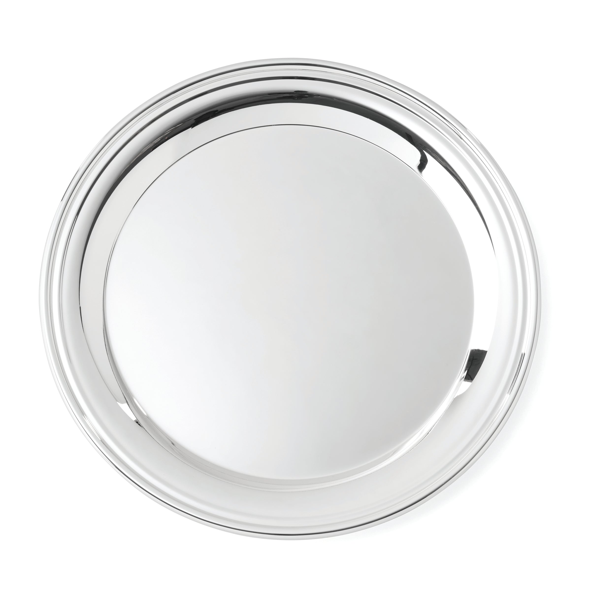 Lenox Premium Derby Silverplate Round Tray - Image 2