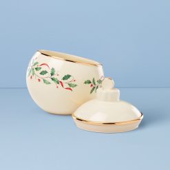 Alternative view of Lenox Premium Holiday Ornament Cookie Jar
