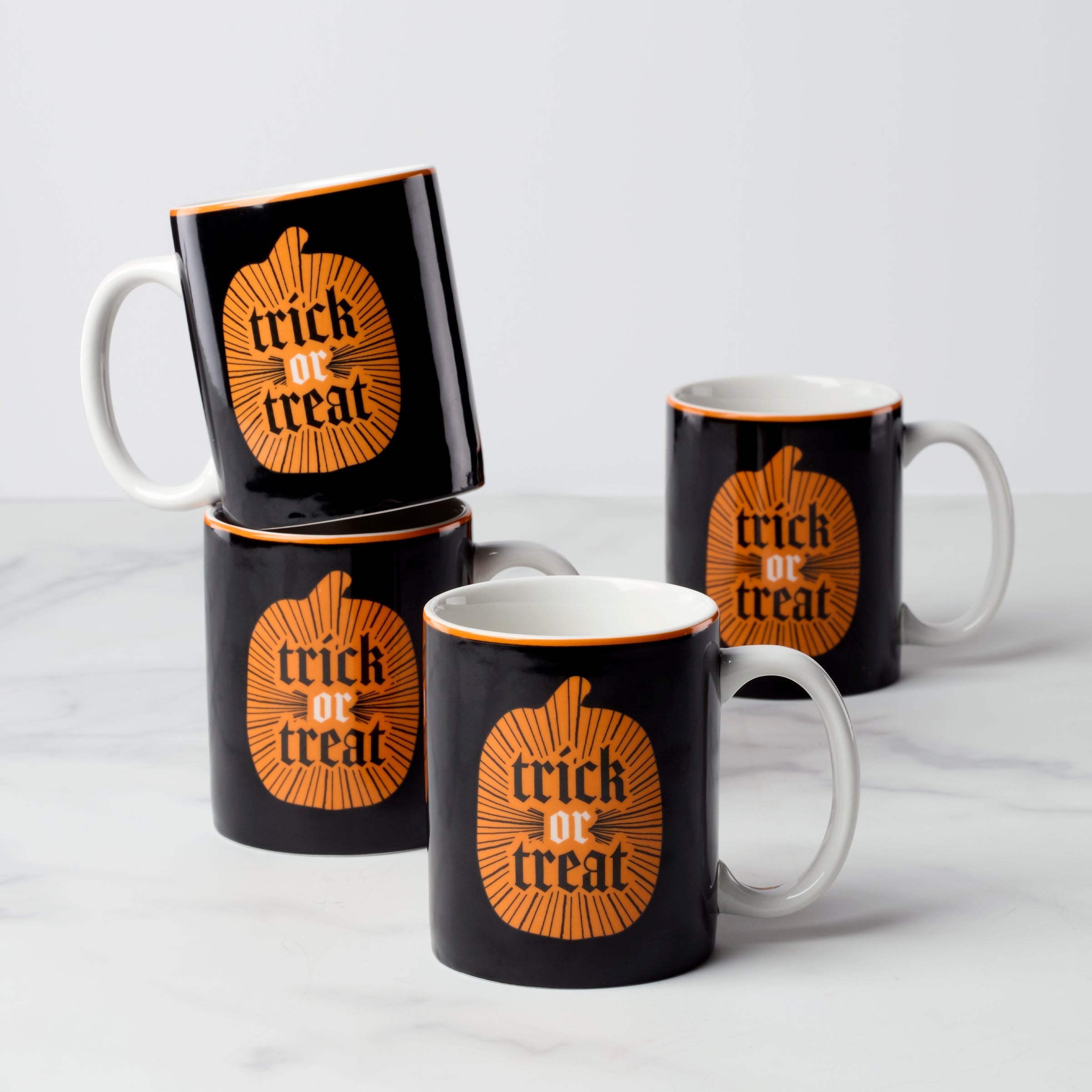 Lenox Premium Vintro Halloween Mugs, Set of 4