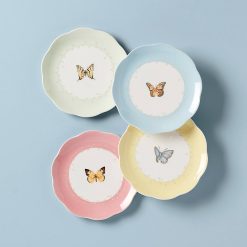 Lenox Premium Butterfly Meadow 4-Piece Dessert Set