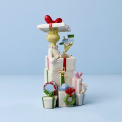 Lenox Premium Grinch Gets The Gifts Figurine