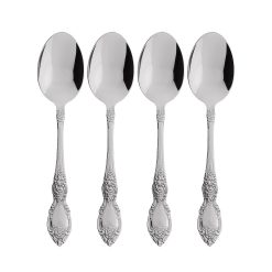 Lenox Premium Wordsworth Dinner Spoons, Set of 4