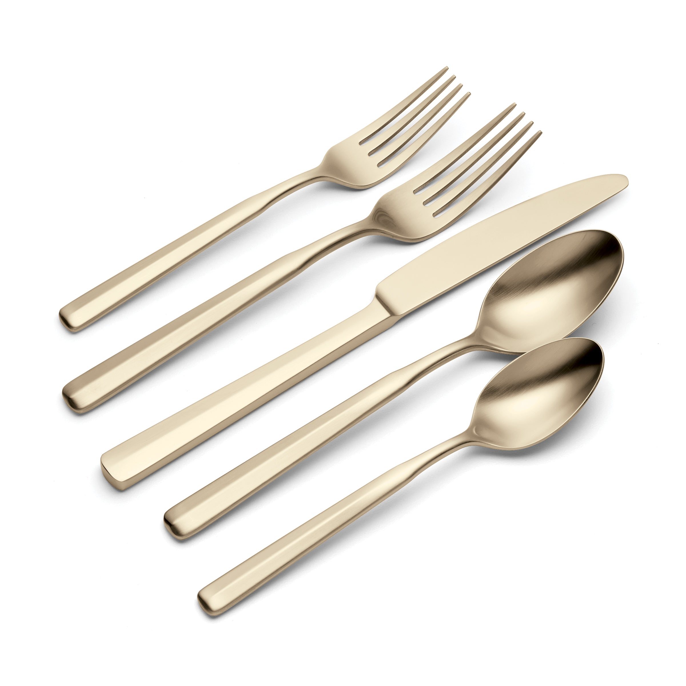 Lenox Premium Ryder Champagne Satin 20-Piece Flatware Set - Image 4