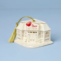 Lenox Premium Mistletoe Park Diner Lit Ornament