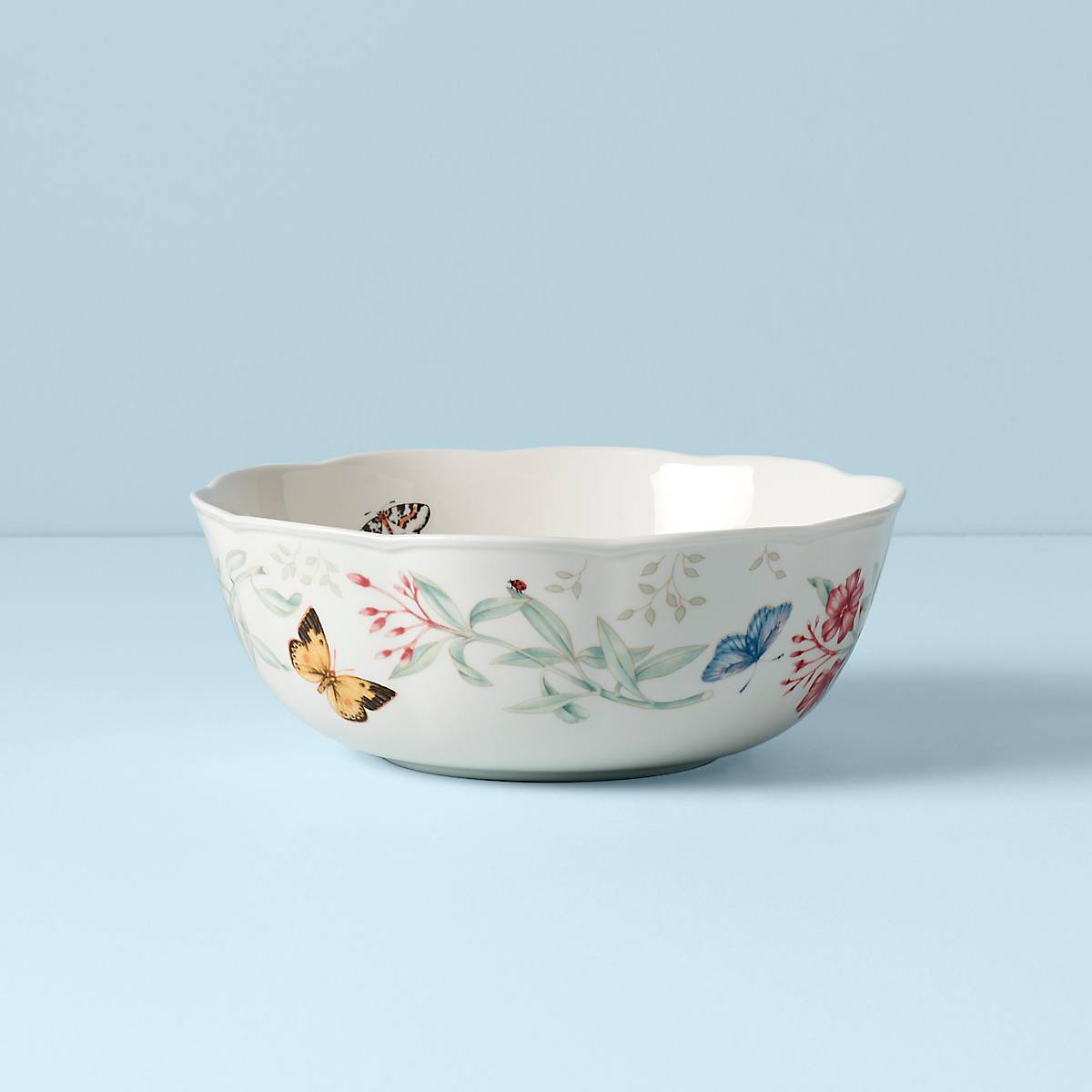 Lenox Premium Butterfly Meadow Large Serving Bowl