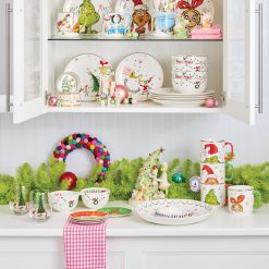 Alternative view of Lenox Premium Merry Grinchmas Tidbit Plates, Set of 4
