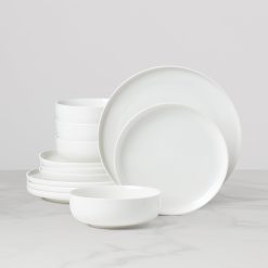 Lenox Premium 24 Seven White 12-Piece Dinnerware Set