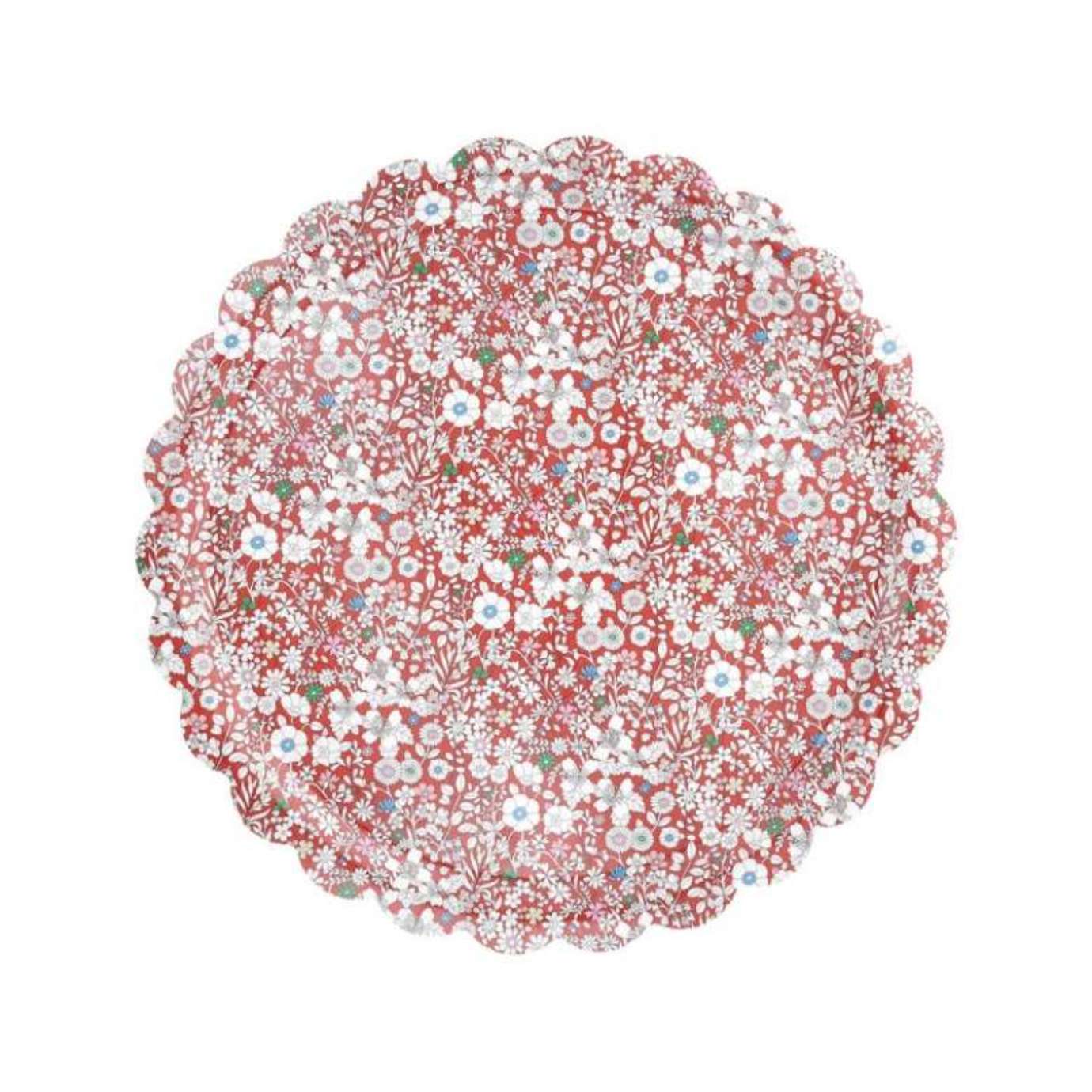 Lenox Premium Meri Meri x Liberty Red June's Meadow Small Tray