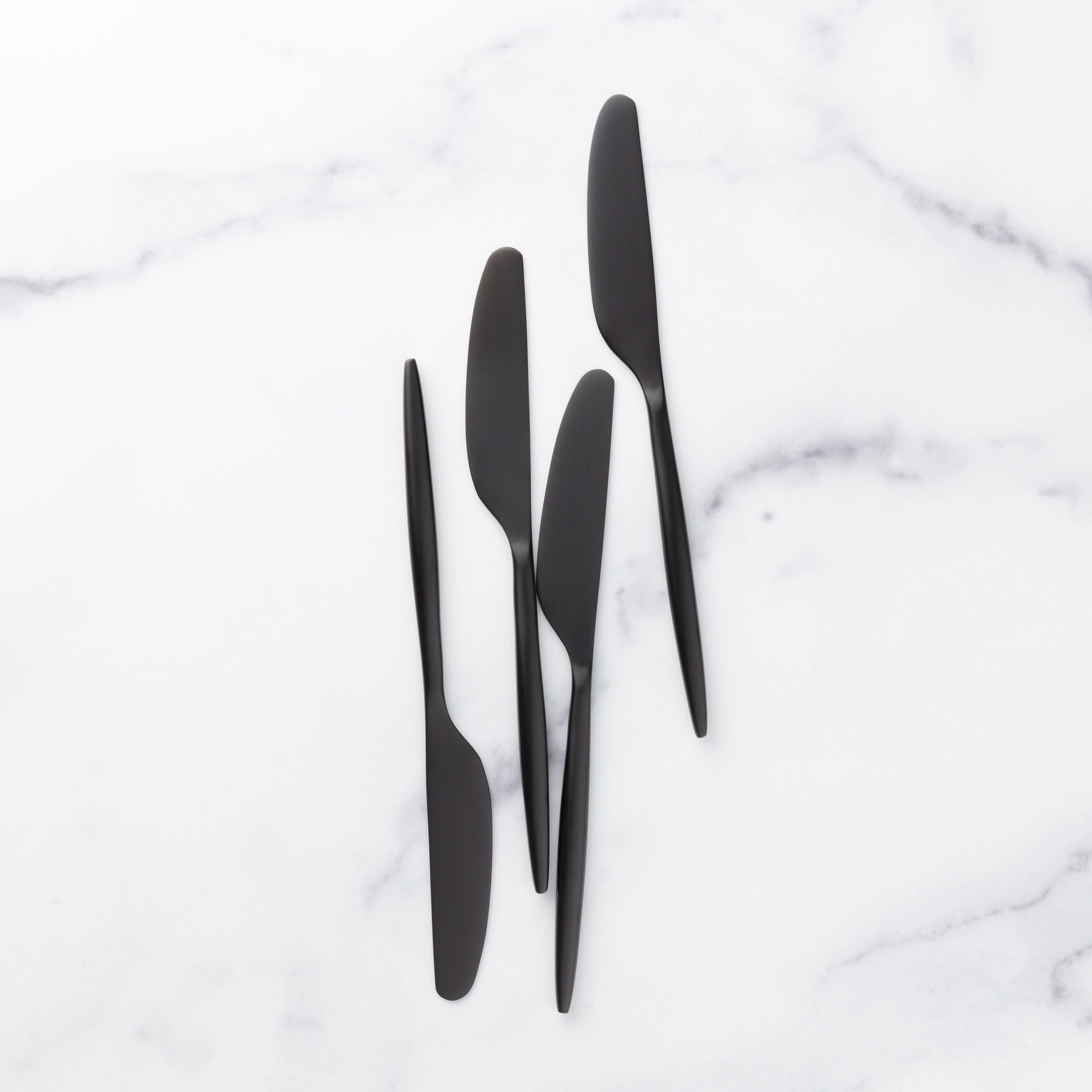 Lenox Premium Gaze Black Satin Spreaders, Set of 4
