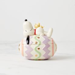 Lenox Premium Snoopy Easter Covered Candy Dish