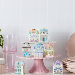 Alternative view of Lenox Premium Bamboo Pink Medium Cake Stand
