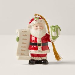 Lenox Premium Personalized Naughty & Nice Ornament