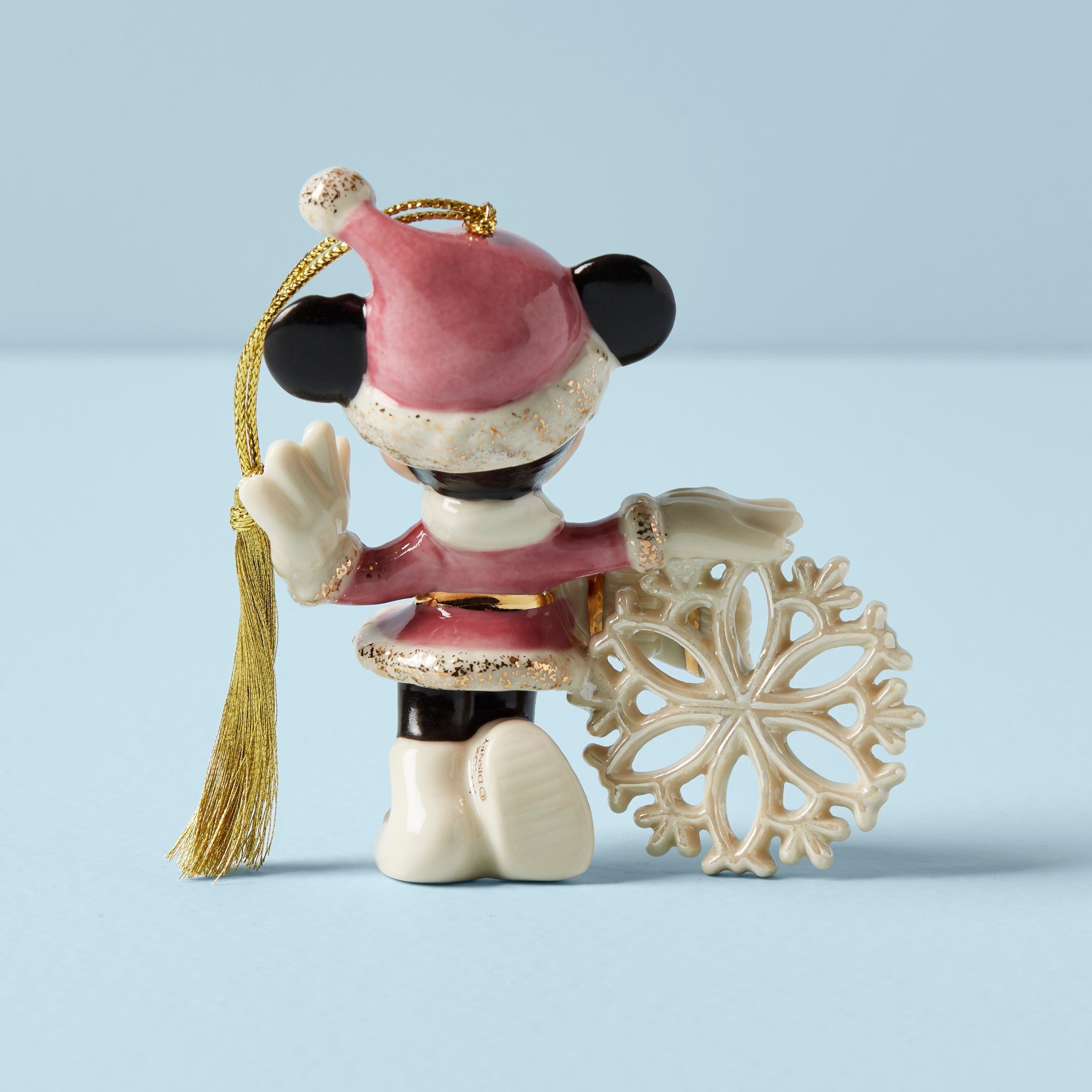 Lenox Premium Personalized Minnie Mouse Snowflake Ornament - Image 2