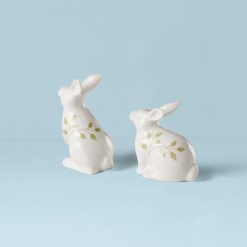 Alternative view of Lenox Premium Butterfly Meadow Bunny Salt & Pepper