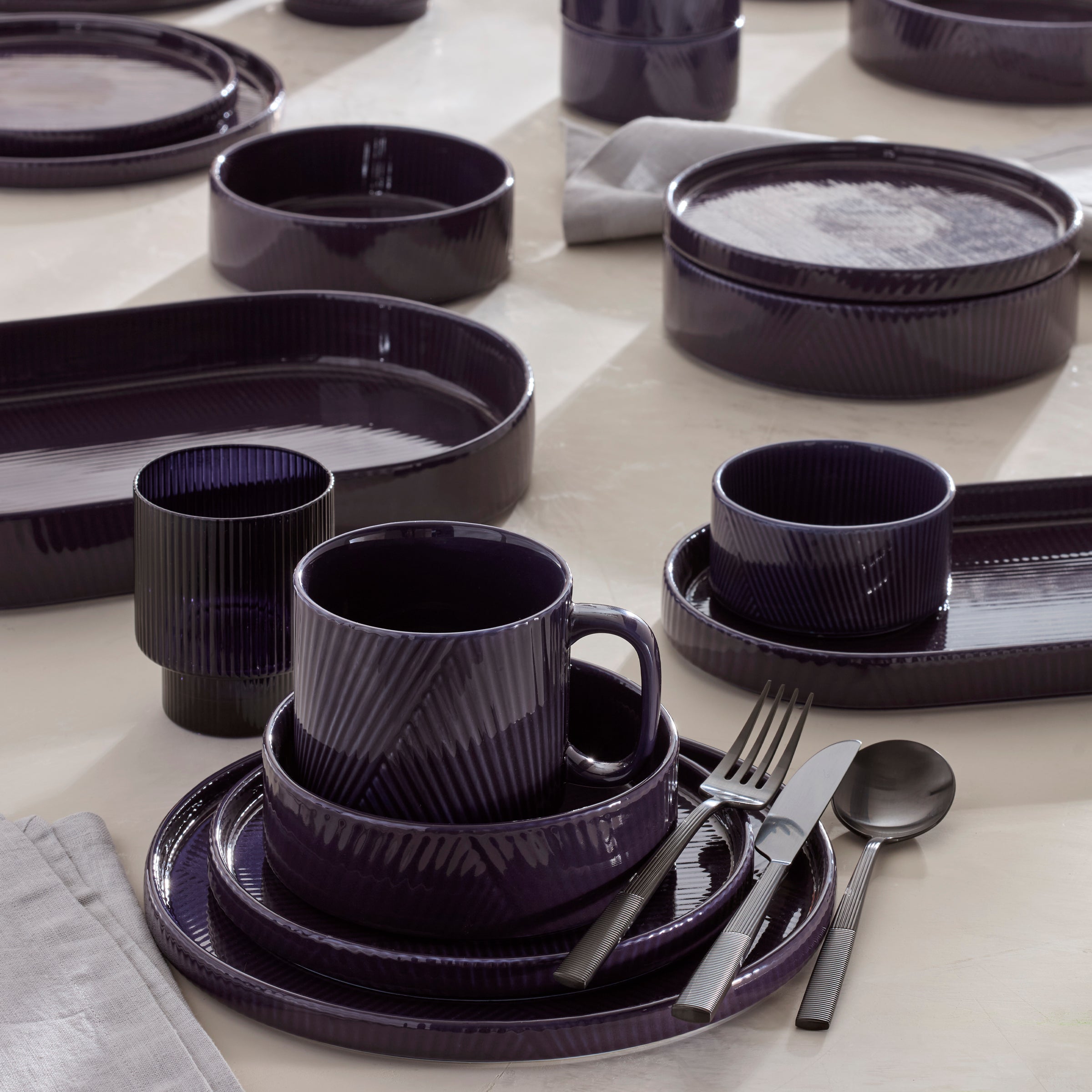 Lenox Premium Modulus Nightshade Mugs, Set of 4 - Image 3