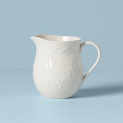 Lenox Premium Opal Innocence Carved Creamer