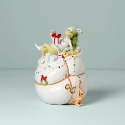 Lenox Premium Merry Grinchmas Cookie Jar