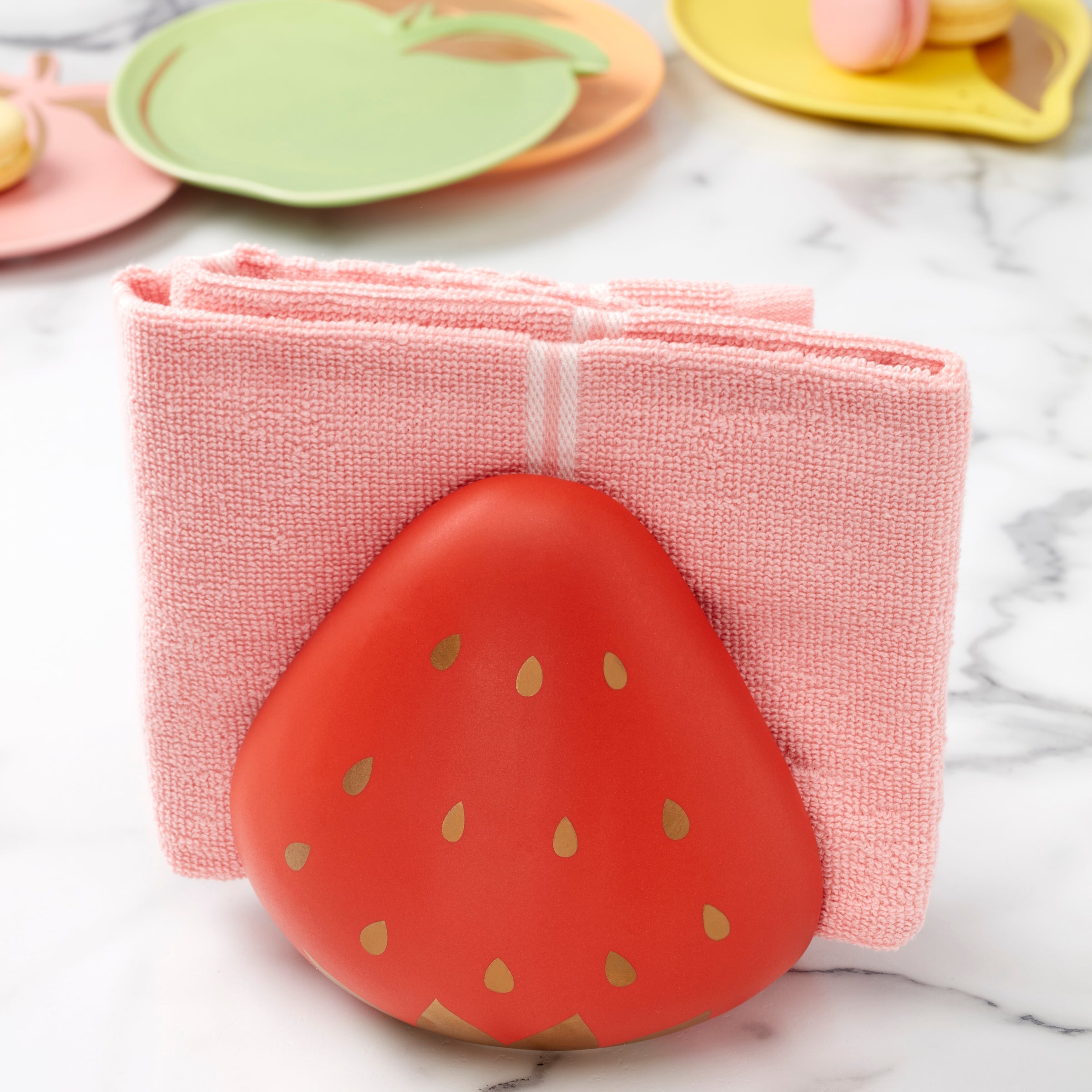 Lenox Premium Tutti Fruity Strawberry Sponge/Napkin Holder - Image 6