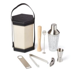 Lenox Premium Canvas Travel Bar Tool Set