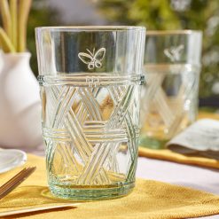 Alternative view of Lenox Premium Butterfly Meadow Green Tall Glasses, Set of 4
