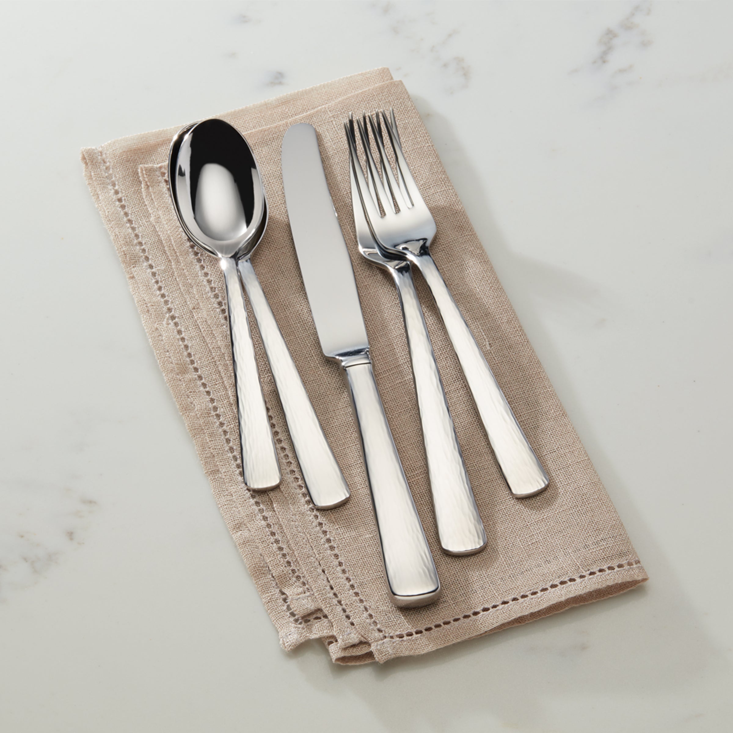 Lenox Premium Silver Echo 5-Piece Place Setting - Image 2