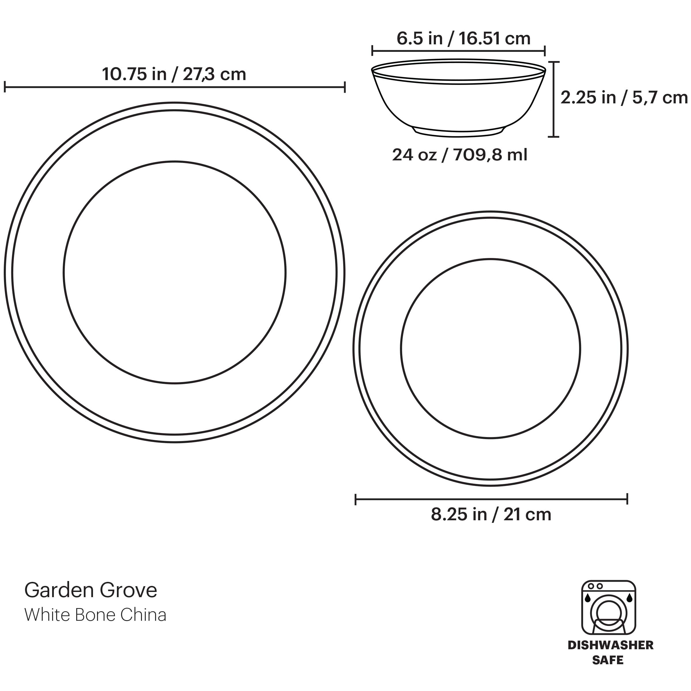 Lenox Premium Garden Grove 3-Piece Place Setting - Image 6