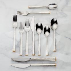 Alternative view of Lenox Premium Blue Bay 20-Piece Flatware Set