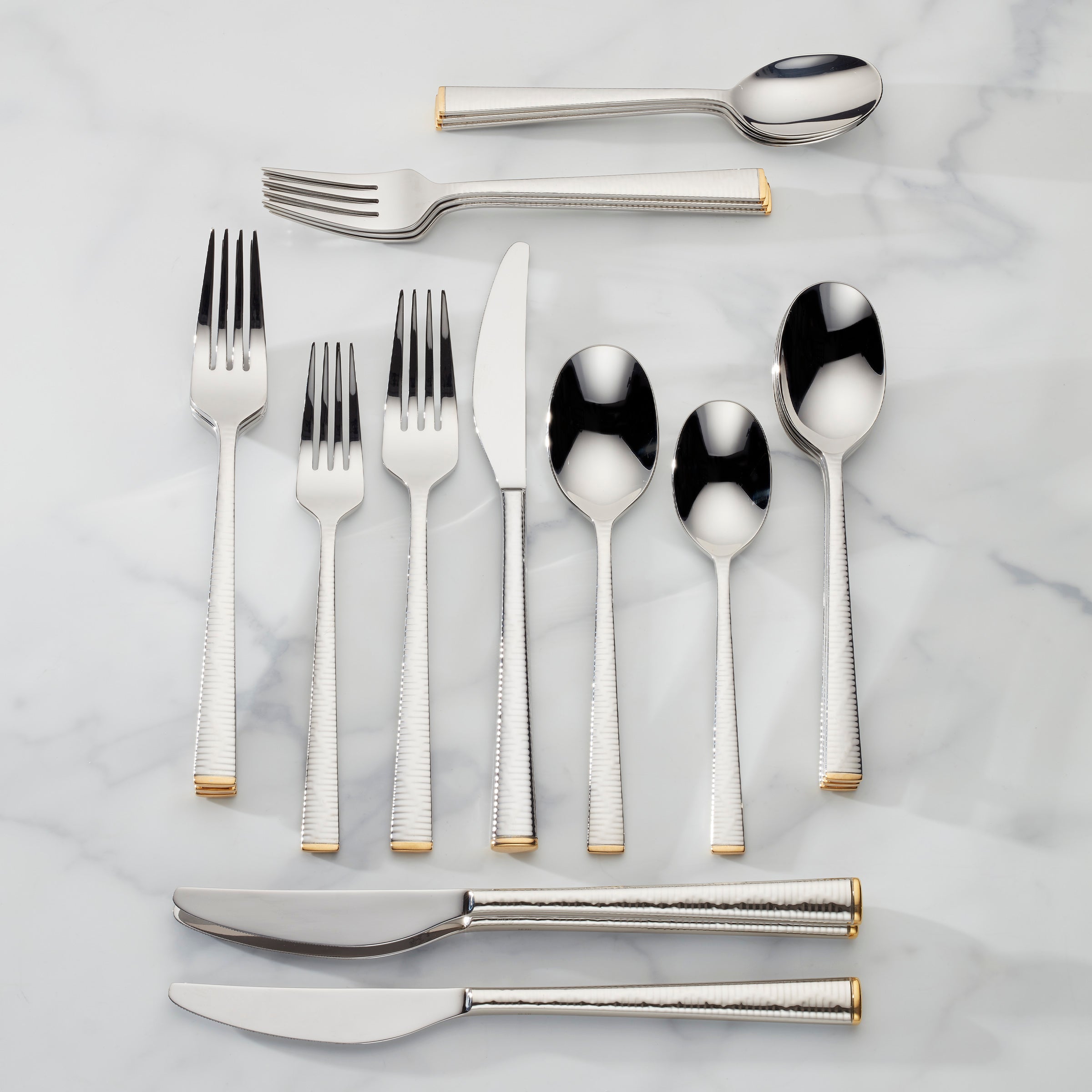 Lenox Premium Blue Bay 20-Piece Flatware Set - Image 2