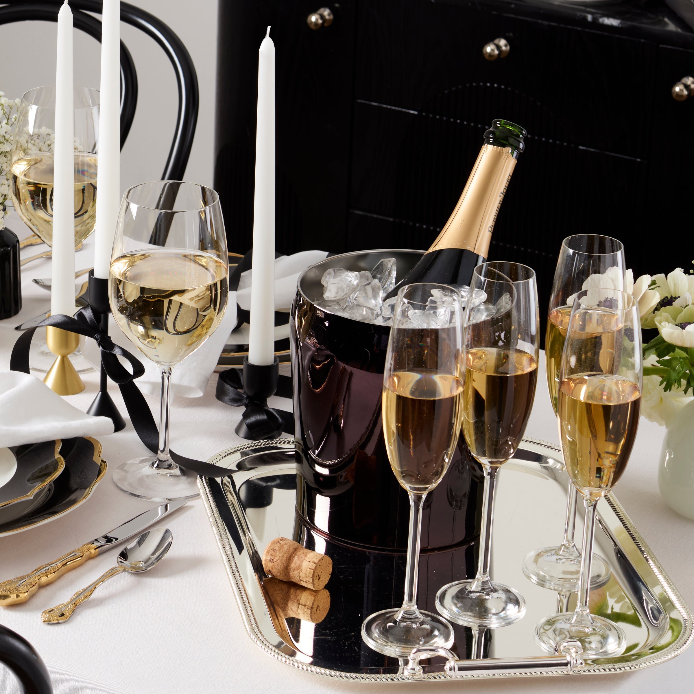 Lenox Premium Tuscany Classics Champagne Flute Glasses, Set of 6 - Image 5