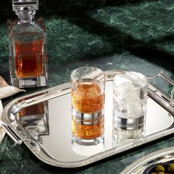 Alternative view of Lenox Premium Hudson Crystal 5-Piece Whiskey Set