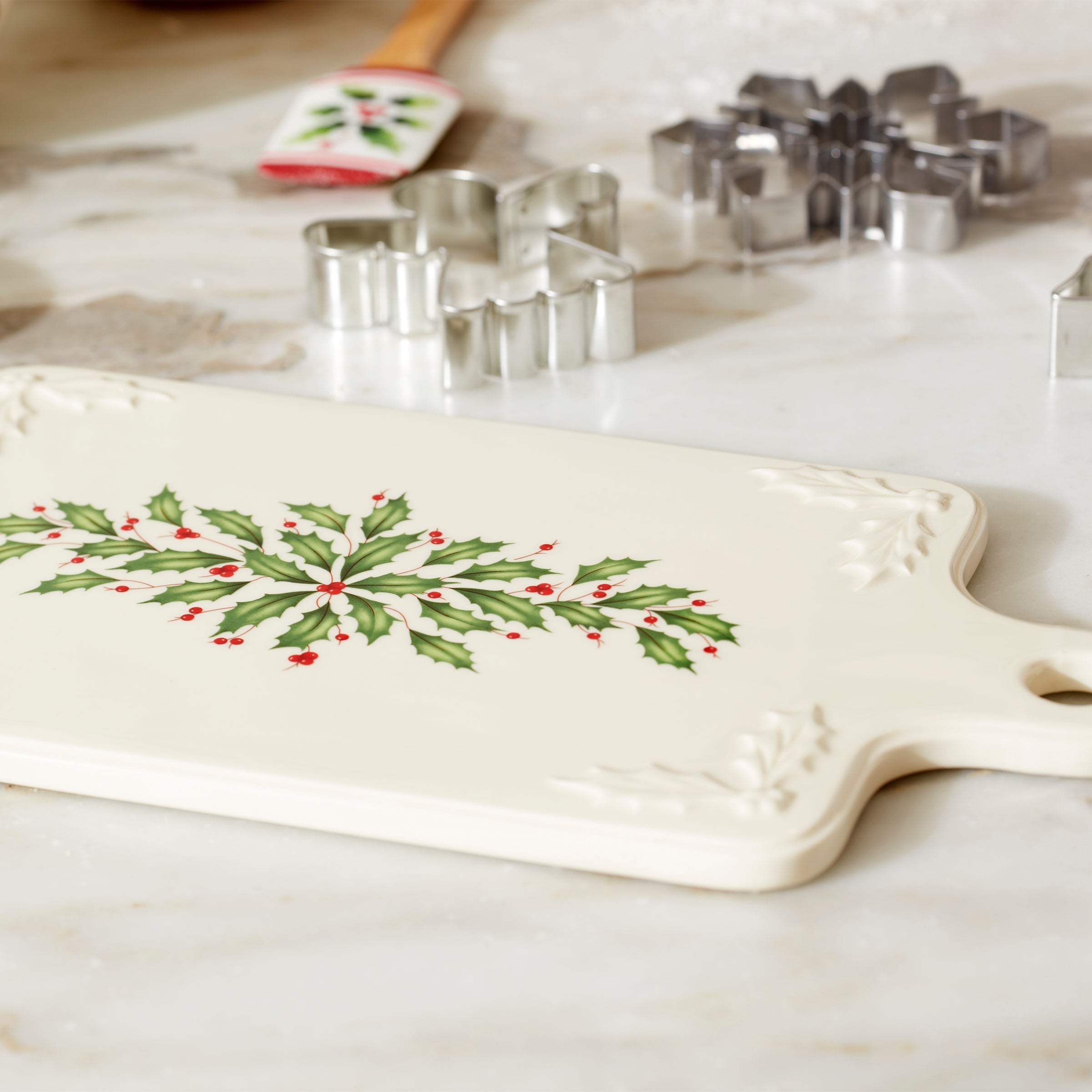Lenox Premium Holiday Cheese Slab - Image 4
