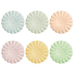Lenox Premium Floral Assorted Bamboo Large Plates, Set of 6