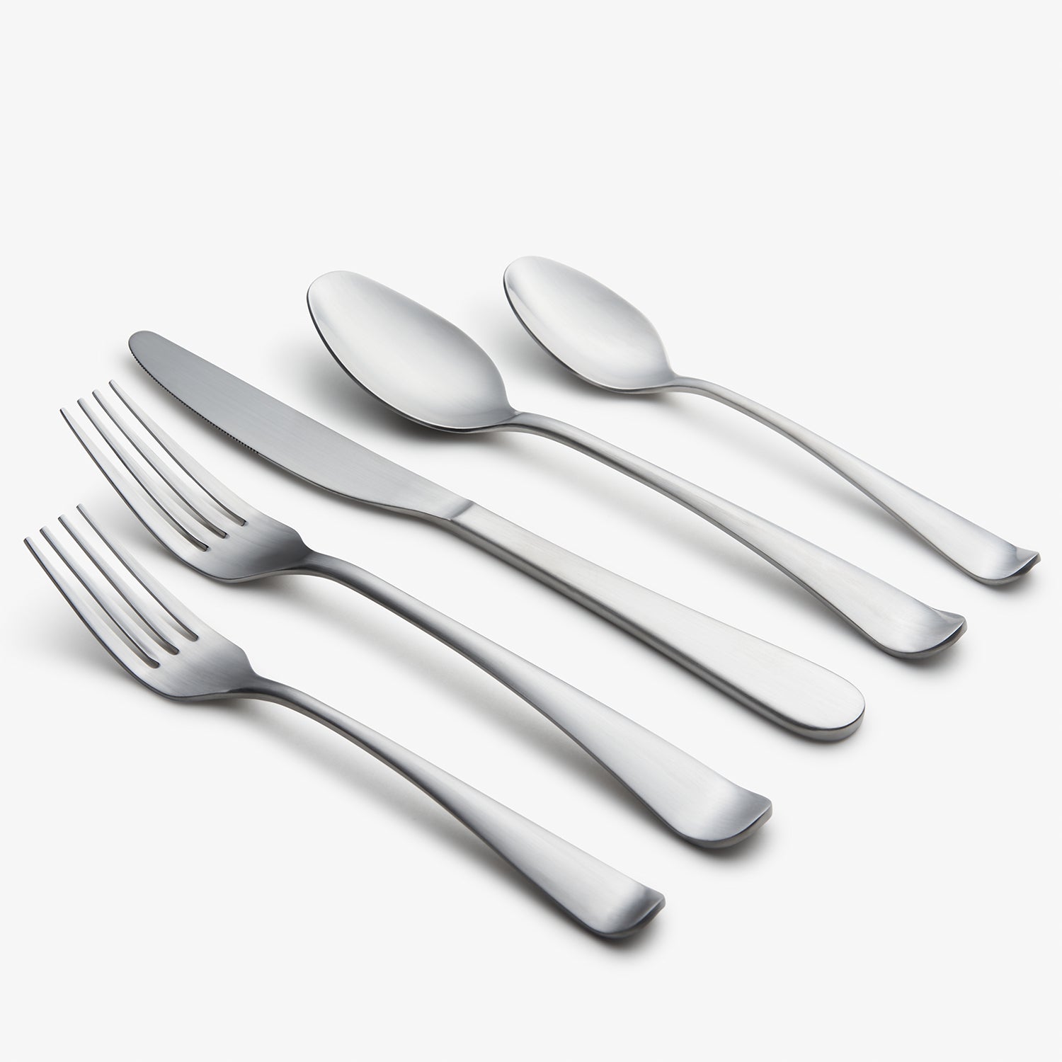 Lenox Premium Rhiannon Satin 45-Piece Flatware Set