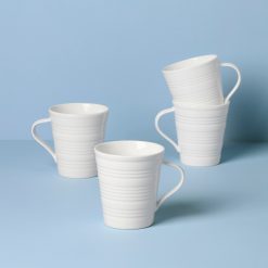 Lenox Premium Tin Can Alley Mugs, Set of 4