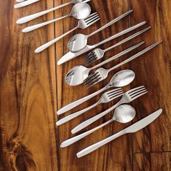 Alternative view of Lenox Premium Averie Satin 20-Piece Flatware Set