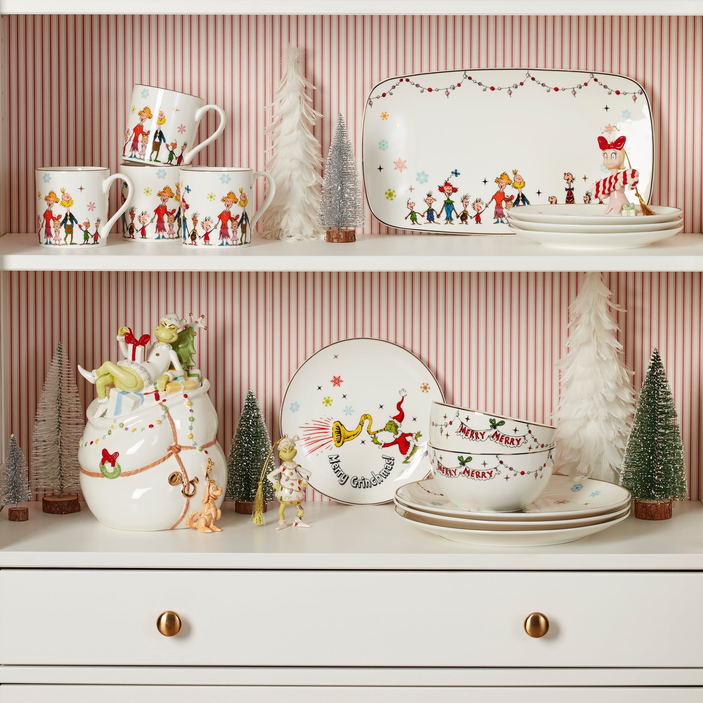 Lenox Premium Merry Grinchmas Cookie Jar - Image 4
