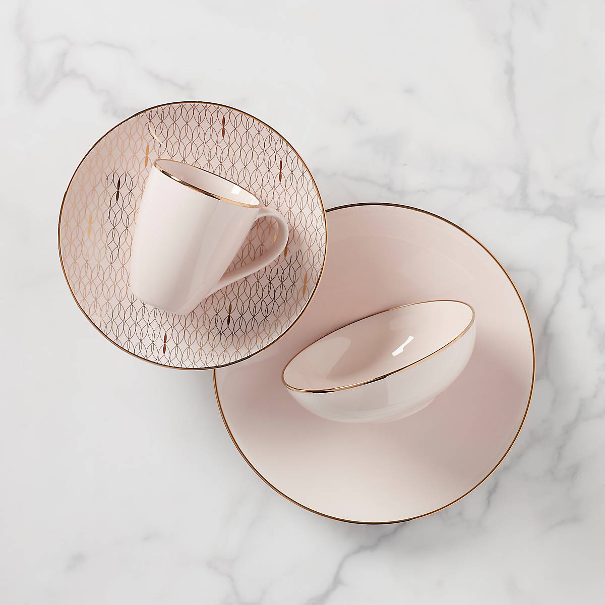 Lenox Premium Trianna Blush 4-Piece Place Setting