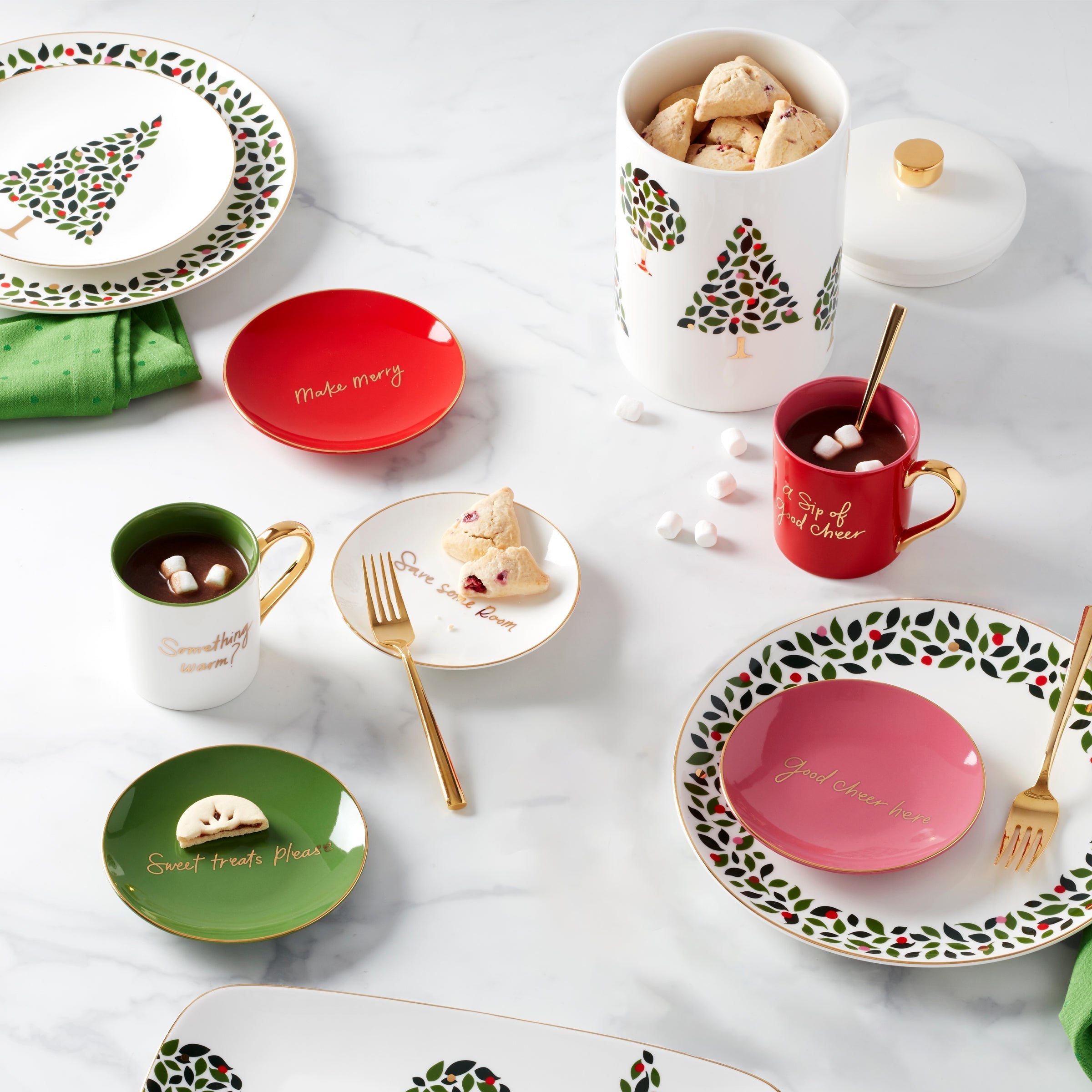 Lenox Premium Evergreen Dinner Plates, Set of 4 - Image 3