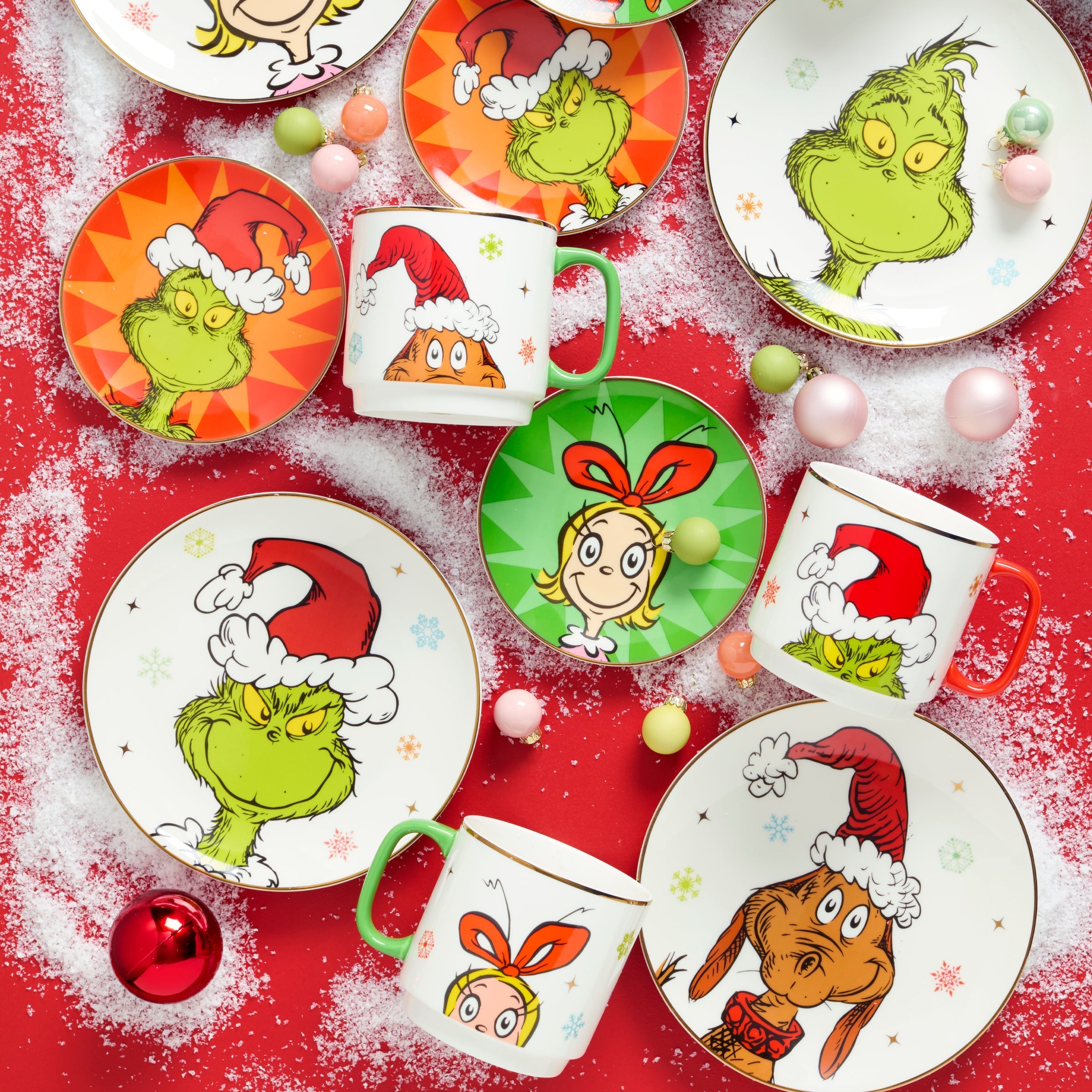 Lenox Premium Merry Grinchmas Stackable Mugs, Set of 4 - Image 4