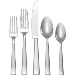 Lenox Premium Monolith 20-Piece Flatware Set