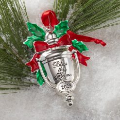 Alternative view of Lenox Premium 2026 Bless This Home Silverplate Ornament