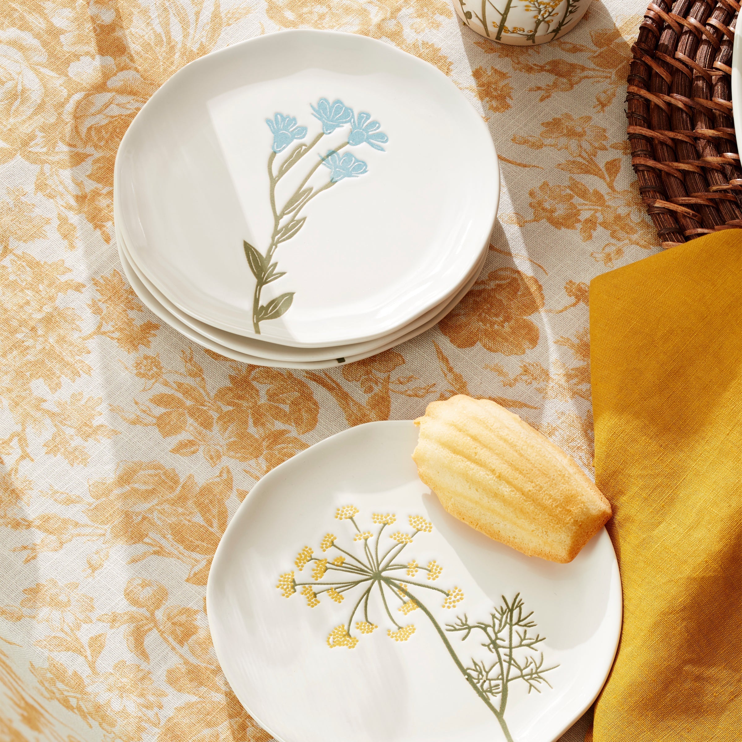 Lenox Premium Wildflowers Tidbit Plates, Set of 4 - Image 2