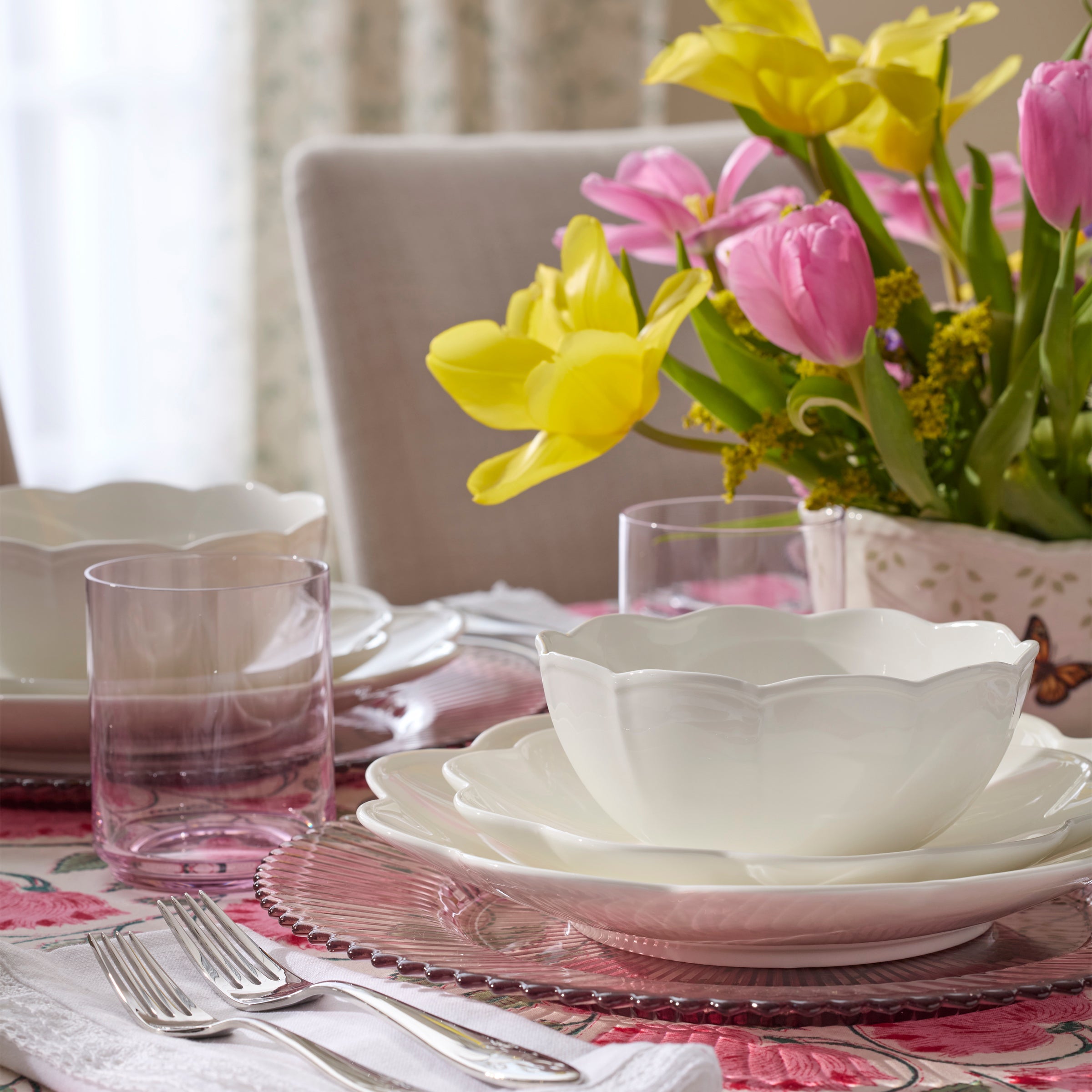 Lenox Premium Studio 1414 Scallop 12-Piece Dinnerware Set - Image 7