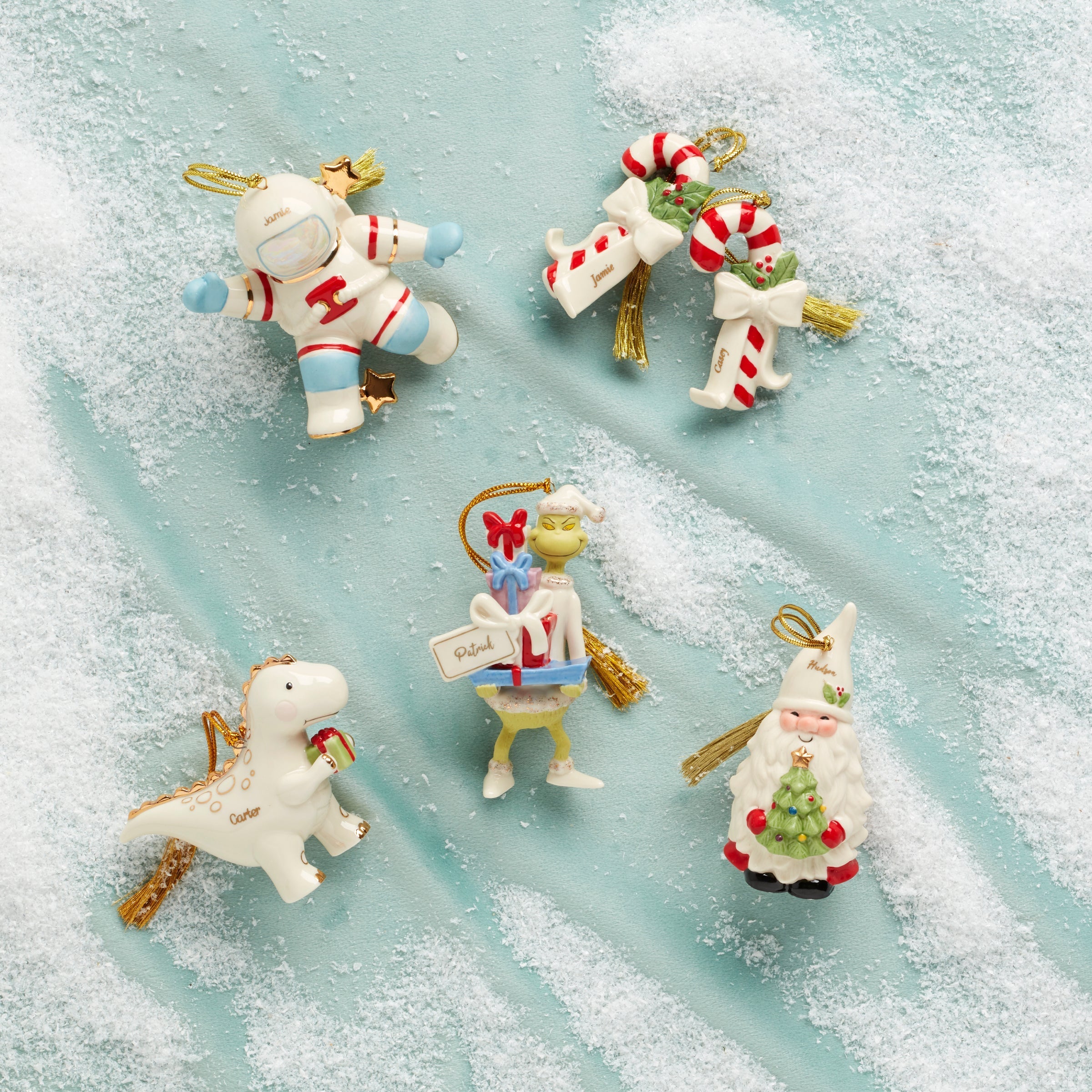 Lenox Premium Personalized Grinch Ornament - Image 3