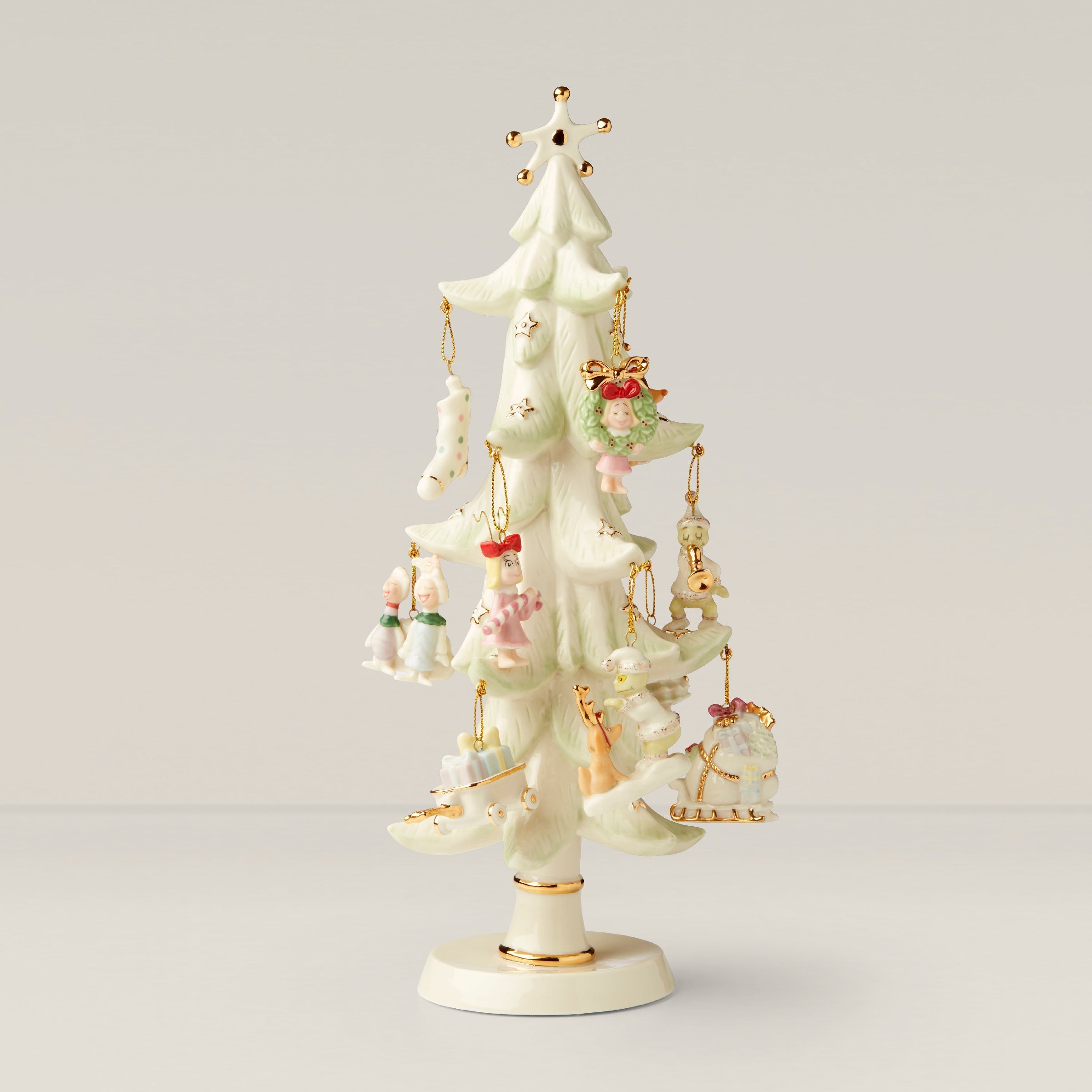 Lenox Premium How The Grinch Stole Christmas 12-Piece Ornament & Tree Set