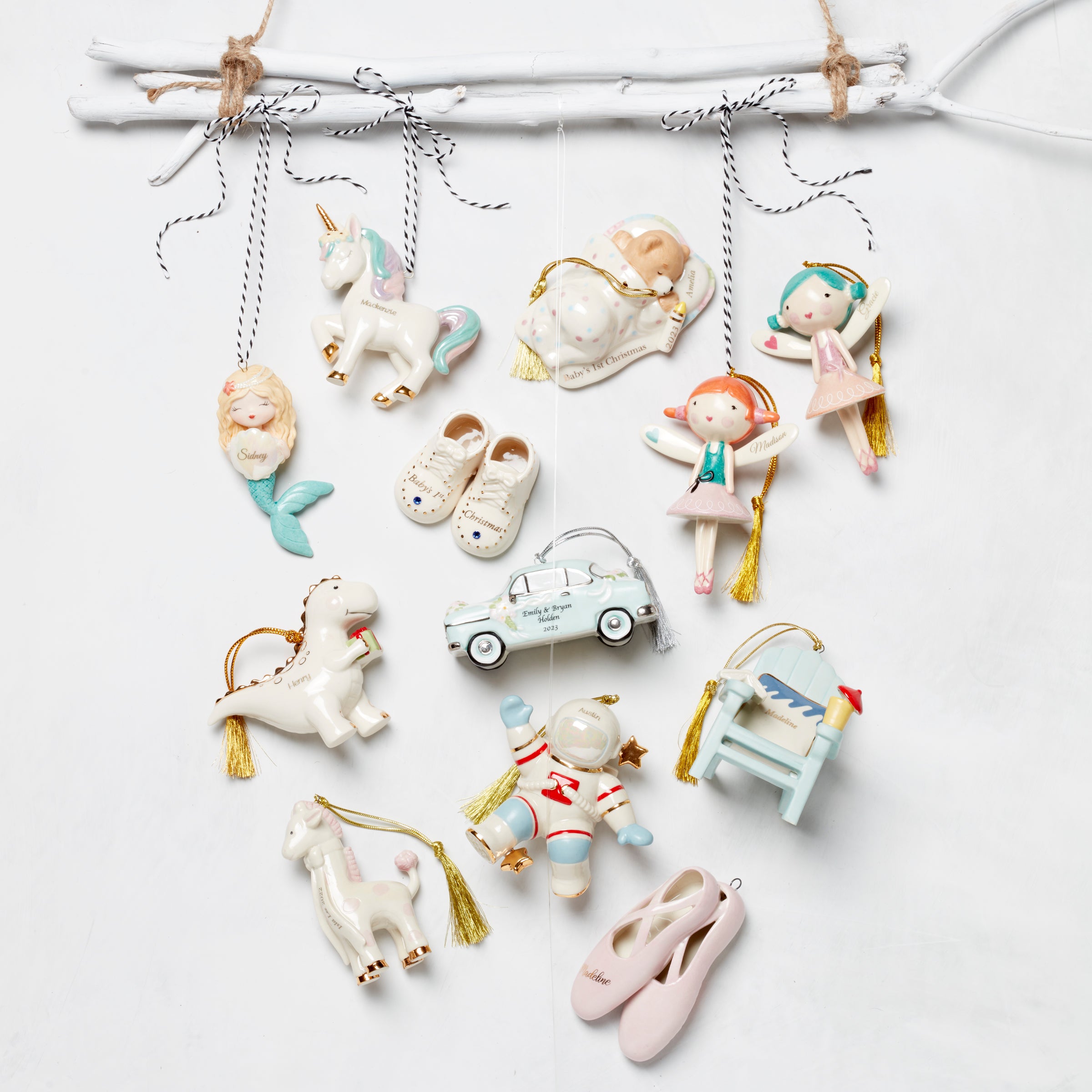 Lenox Premium Personalized Beach Chair Ornament - Image 5