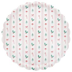 Lenox Premium Festive Icon Stripes Large Tray