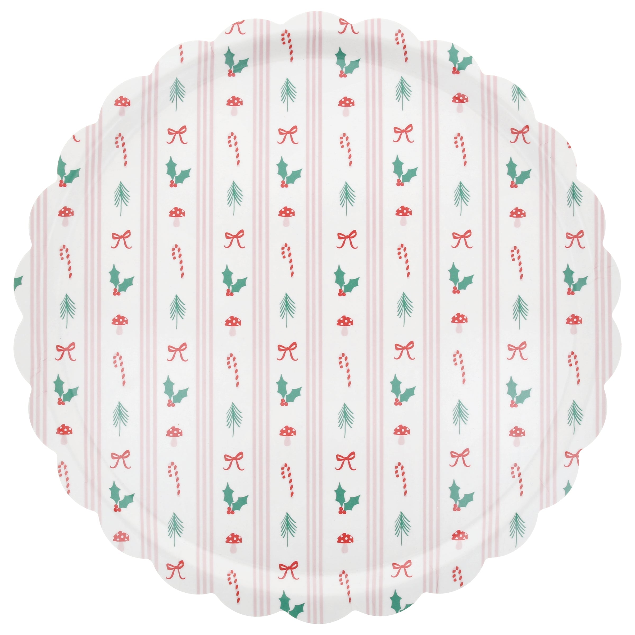 Lenox Premium Festive Icon Stripes Large Tray