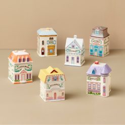Lenox Premium Lenox Spice Village 6-Piece Garden District Spice Jar Set