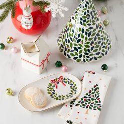 Alternative view of Lenox Premium Be Jolly Milk & Cookie Plate